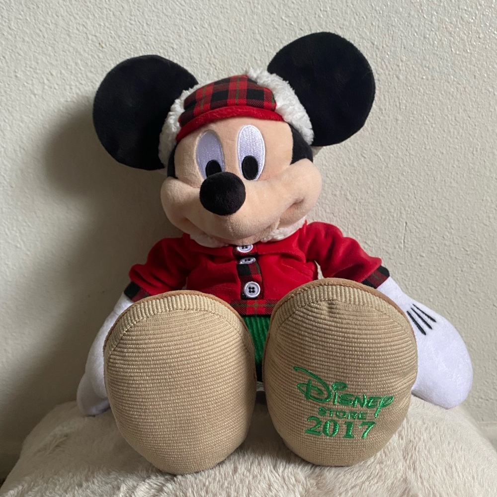 Stuffed animal Mickey Mouse
